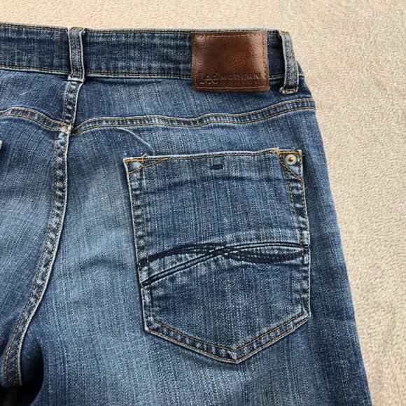 Lee Men's Jeans Size 30 Measured Modern Series L342 Straight Leg Blue Denim - Picture 4 of 16